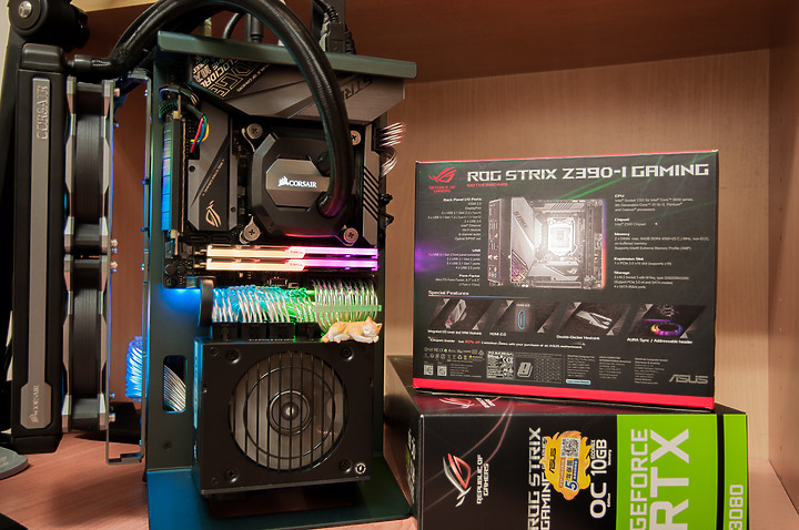 「ROG STRIX Z690-I」 - 增建蓋滿ITX建築工藝文。