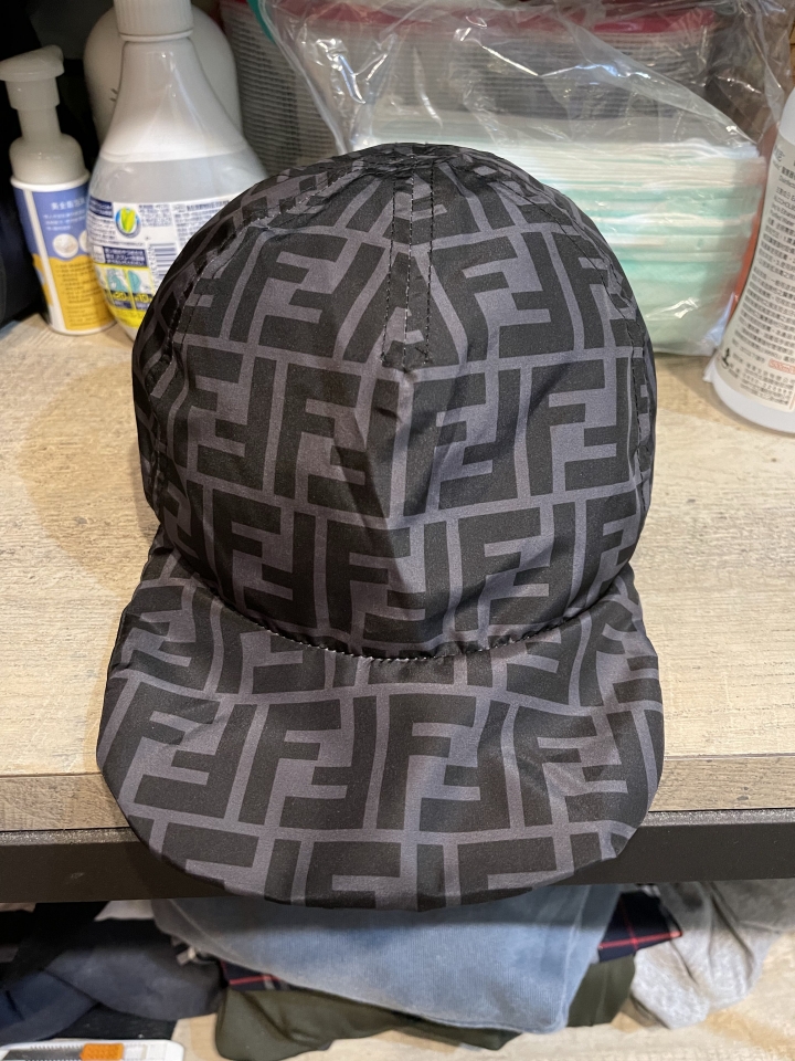 「波特先生開箱」Fendi 雙logo 尼龍棒球帽