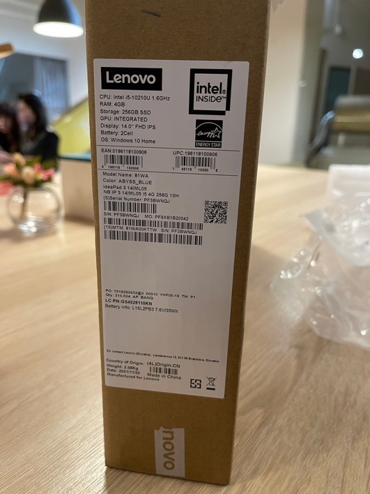 聯想IdeaPad Slim 3i 14吋 輕薄文書機 微開箱