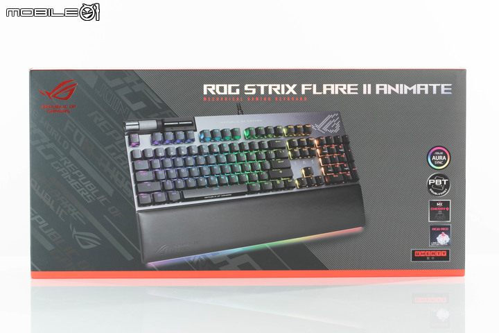 ROG Strix Flare II Animate 機械電競鍵盤開箱搶先試用 匯集頂尖設計的旗艦選擇