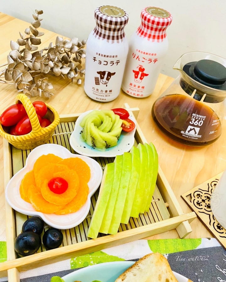 手作早午餐/便當🍱2022/01/22 主食:香煎豆腐/烤南瓜/烤玉米筍/法國麵包🥯