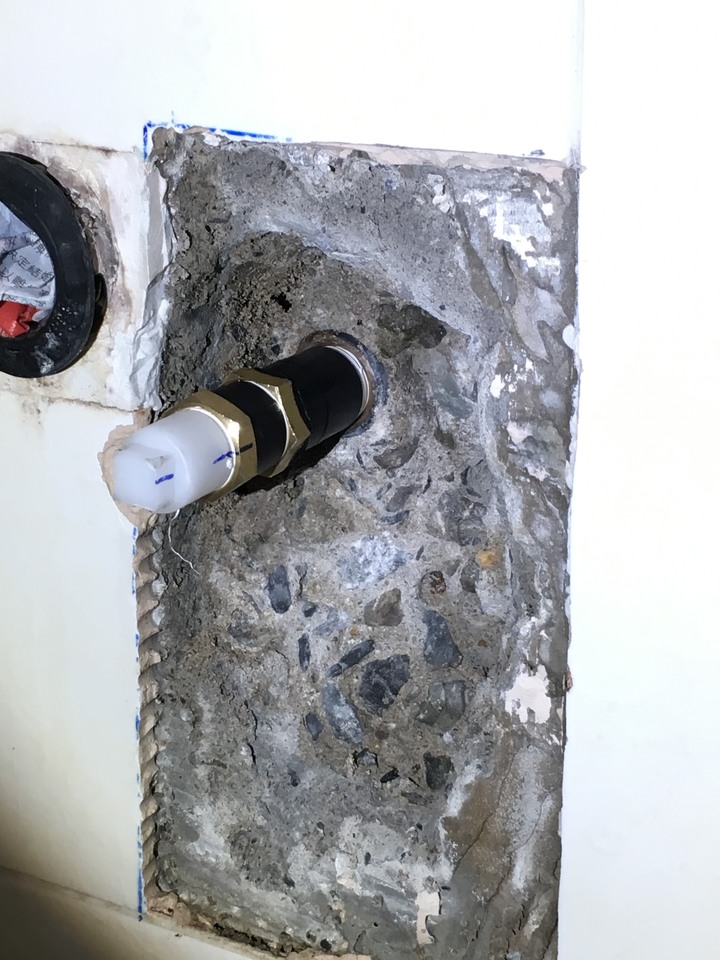 DIY 更換牆內的不銹鋼內外牙