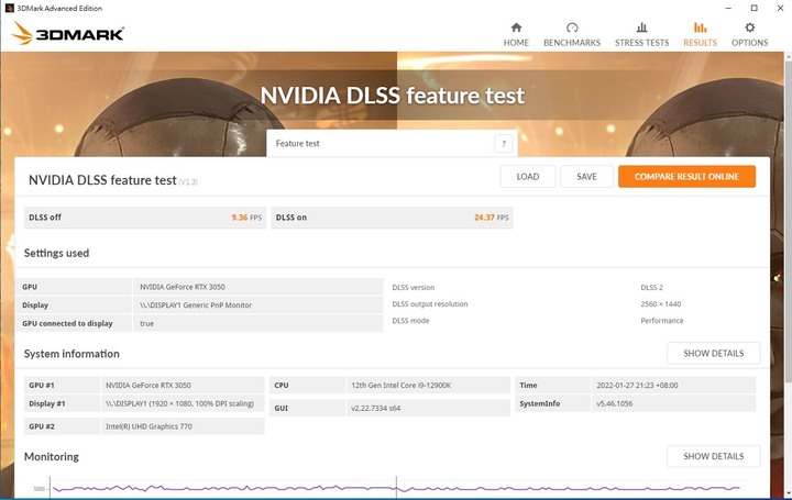 NVIDIA最新主流遊戲顯卡,INNO3D GeForce RTX 3050 TWIN X2 OC開箱測試