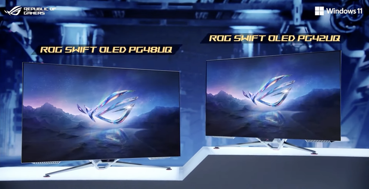 【CES 2022】ROG 推出新款 OLED 電競螢幕/2K 360Hz 快速反應螢幕與新款周邊裝置 考驗玩家敗家信仰指數