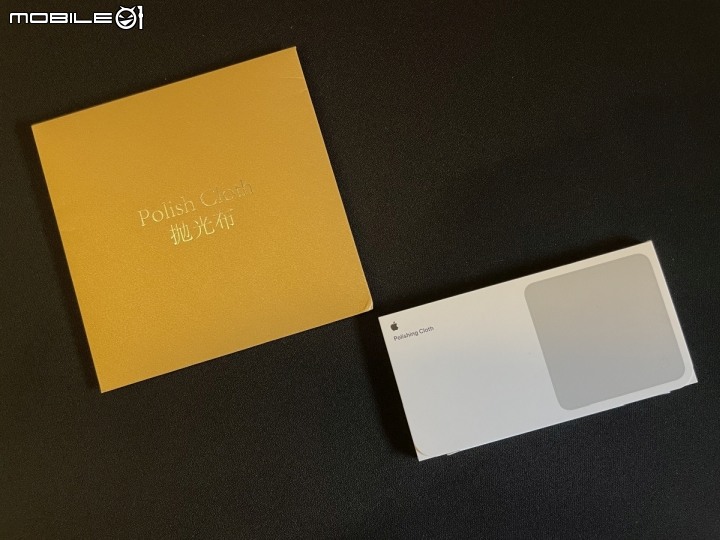 [開箱] APPLE 擦拭布 Polishing Cloth