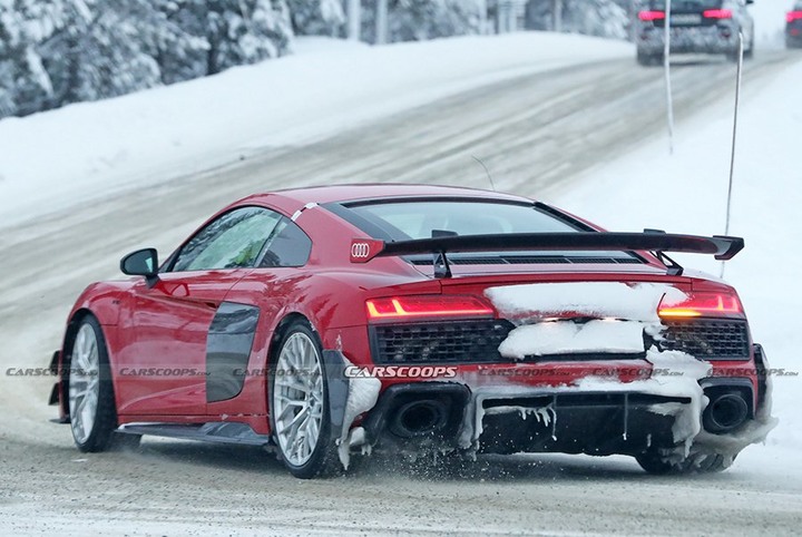 最終版Audi R8 GT原型車現身？燃油V10告別作測試車曝光