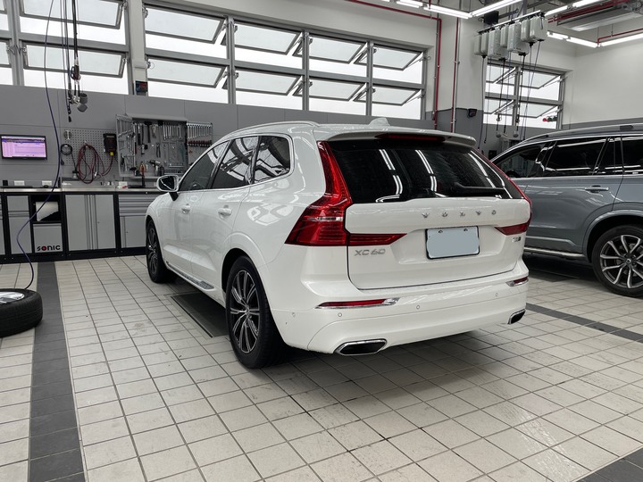 回Volvo保養 還是被燒到了