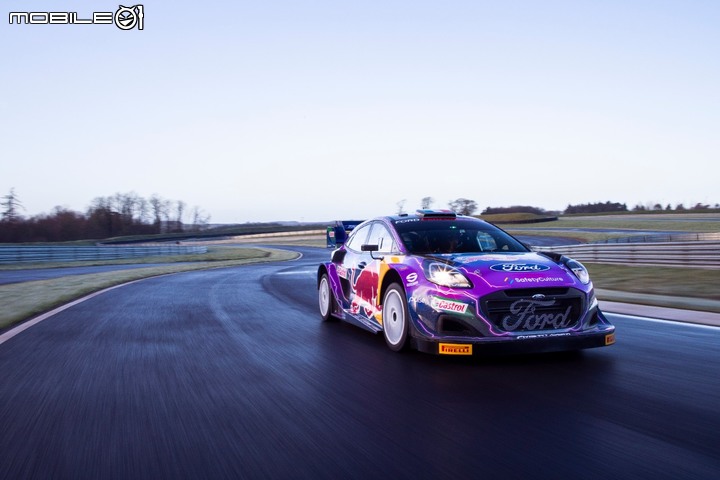 【海外新訊】因應WRC賽事首度改用混合動力,Ford Puma Rally1賽車亮相!