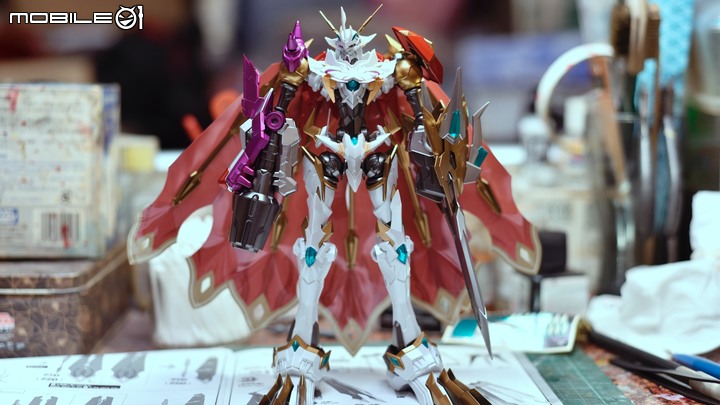 【作品分享】Figure-rise Standard 奧米加獸X抗體 增幅版 金屬改色塗裝 製作全紀錄