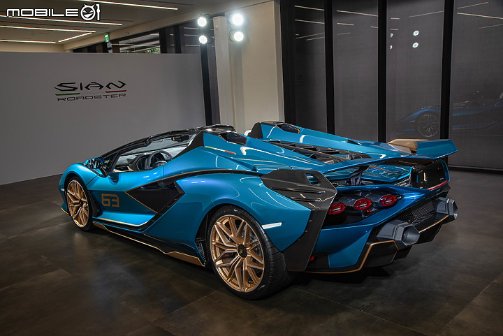 【全球限量19部】台灣唯一,Lamborghini Sián Roadster正式抵台亮相!
