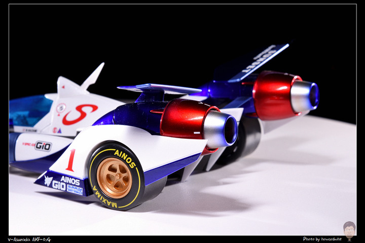 【開箱】Megahouse VA - 閃電霹靂車SIN v阿斯拉 AKF-0/G Livery Edition