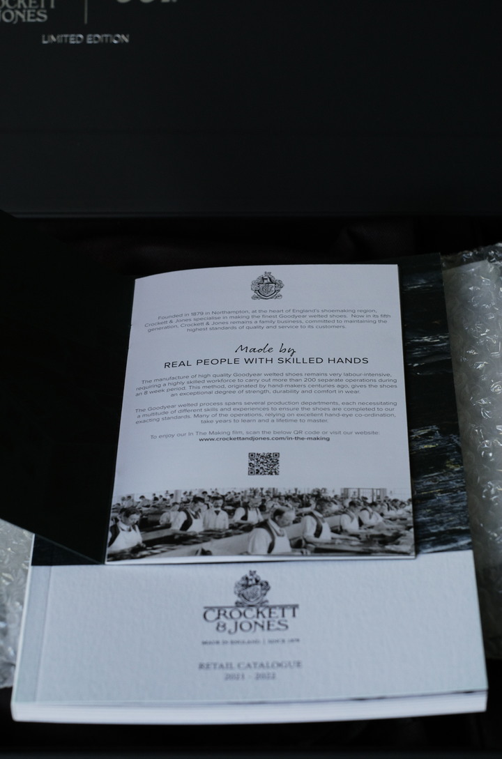 點我看大圖 Crockett & Jones "JAMES" 007 Limited Edition