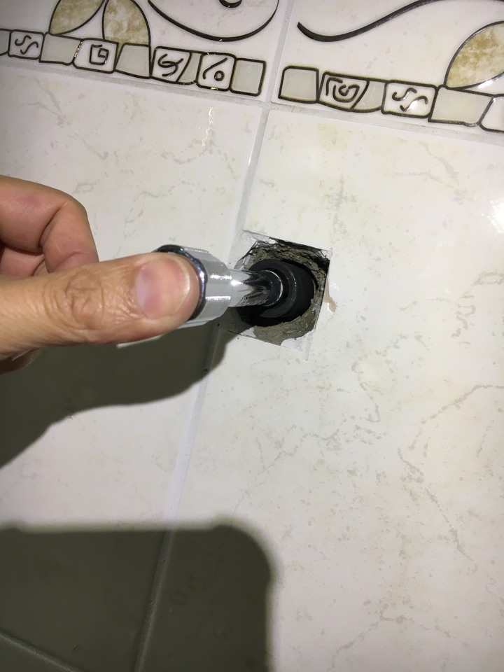 DIY 更換牆內的不銹鋼內外牙