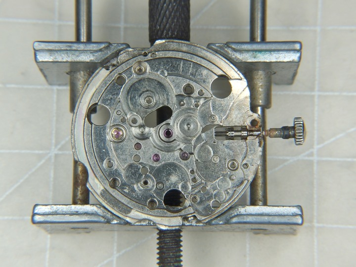 自娛玩修錶 - 遙思八零年代: SEIKO 5電視面(TV dial) 6309-510A自動上鏈老錶 (cal. 6309A)