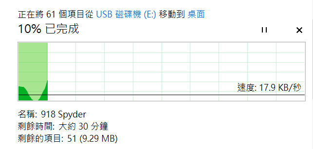 ADTAD隨身碟龜速