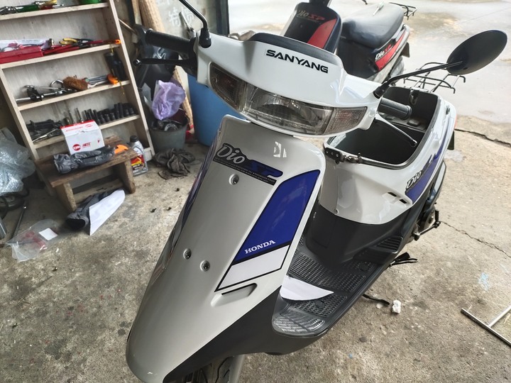 貧窮大學生再一台Dio50(F5AR)翻新紀錄(2022/02)