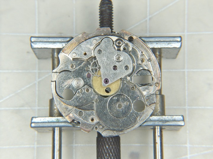 自娛玩修錶 - 遙思八零年代: SEIKO 5電視面(TV dial) 6309-510A自動上鏈老錶 (cal. 6309A)