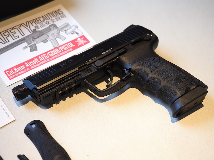[開箱] VFC HK45 Tactical 氣動空氣軟槍