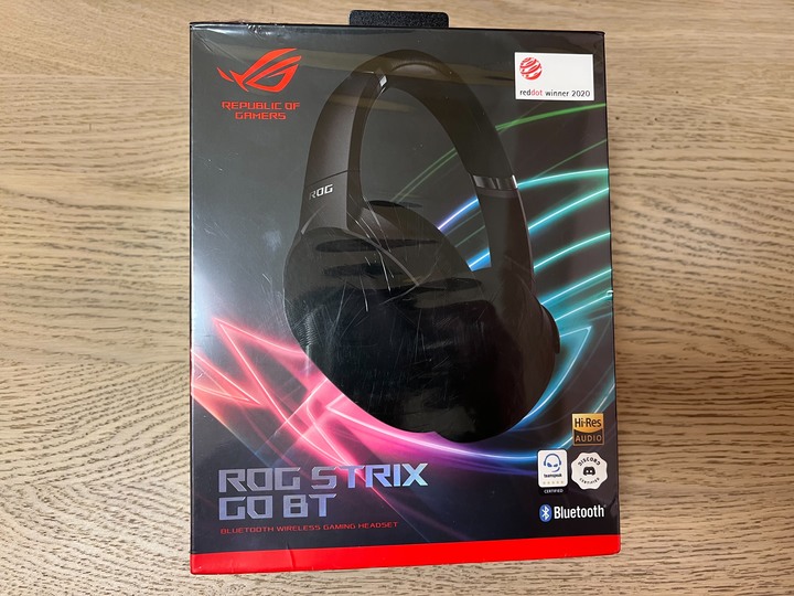 開箱趣 - ROG STRIX GO 藍芽電競耳機