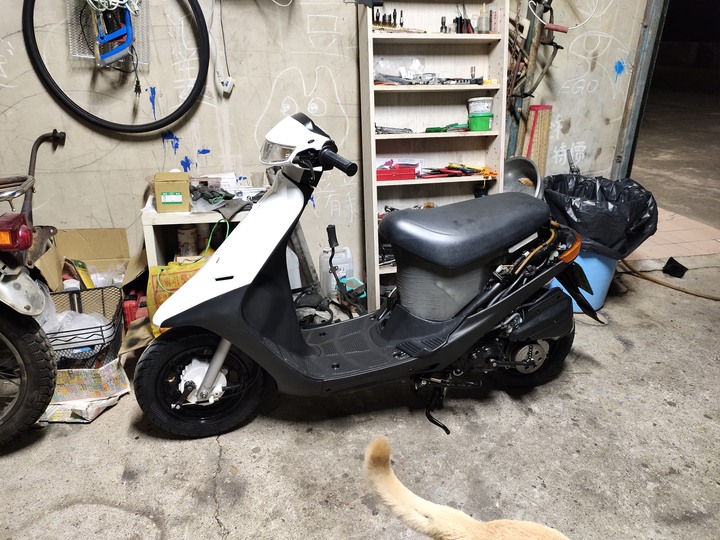 貧窮大學生再一台Dio50(F5AR)翻新紀錄(2022/02)