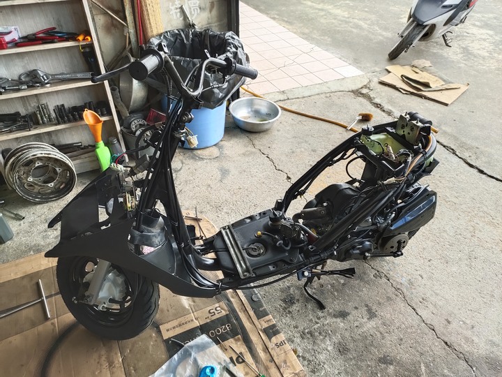 貧窮大學生再一台Dio50(F5AR)翻新紀錄(2022/02)