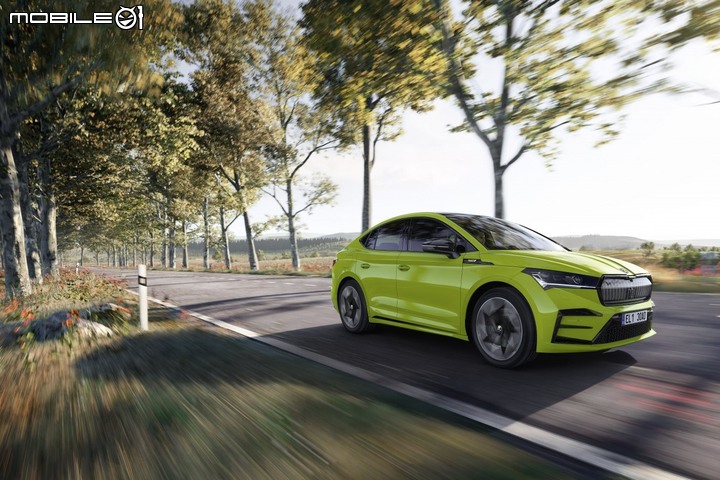 【海外新訊】Skoda發表純電跑旅Enyaq Coupe iV,並首次於純電車款推出RS性能車型!
