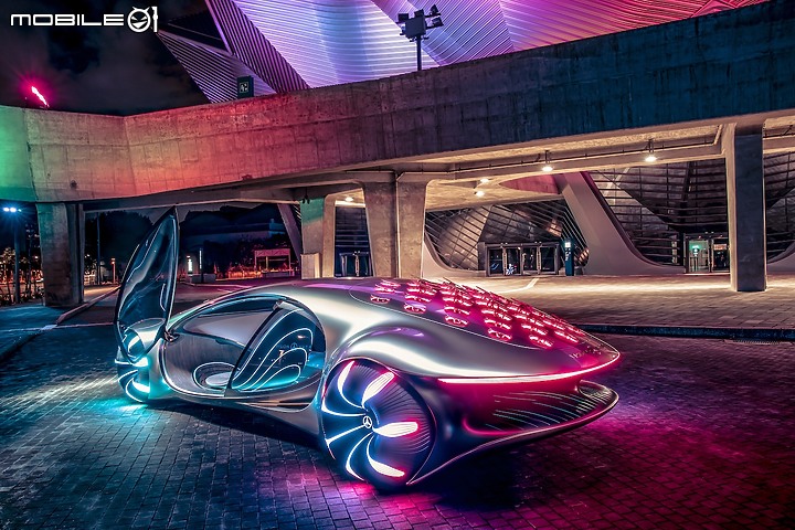 【採訪】化科幻為現實，Mercedes-Benz VISION AVTR電動概念車登台亮相！