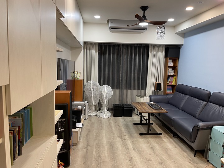 點我看大圖 【開箱】智慧/智能住宅搭配85吋電視/電動開窗