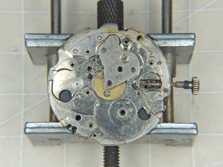 自娛玩修錶 - 遙思八零年代: SEIKO 5電視面(TV dial) 6309-510A自動上鏈老錶 (cal. 6309A)
