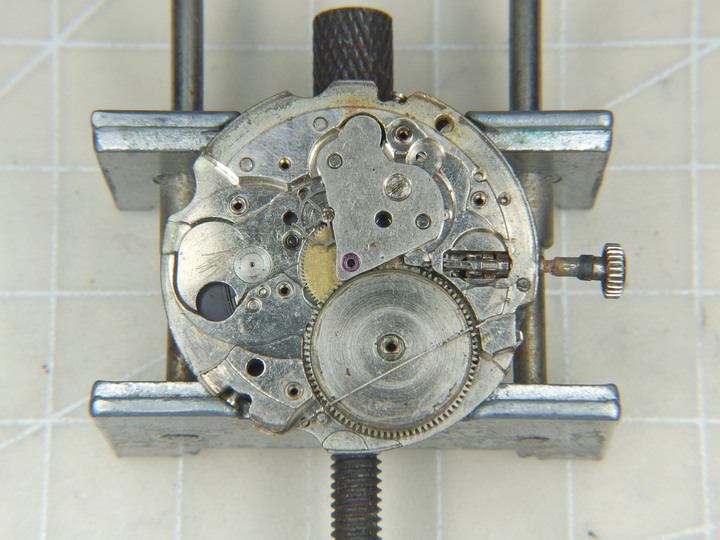 自娛玩修錶 - 遙思八零年代: SEIKO 5電視面(TV dial) 6309-510A自動上鏈老錶 (cal. 6309A)