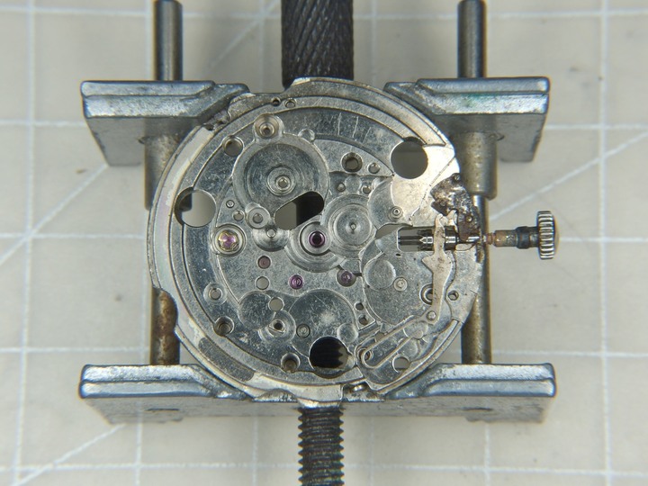 自娛玩修錶 - 遙思八零年代: SEIKO 5電視面(TV dial) 6309-510A自動上鏈老錶 (cal. 6309A)