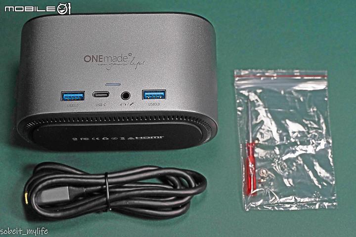 點我看大圖 【開箱實測】ONEmade 13 in one SSD 擴充底座