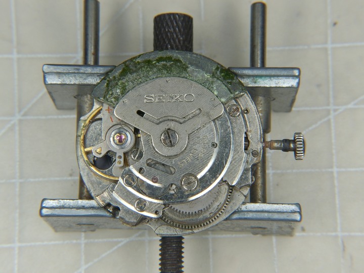 自娛玩修錶 - 遙思八零年代: SEIKO 5電視面(TV dial) 6309-510A自動上鏈老錶 (cal. 6309A)