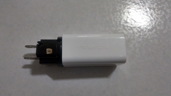 Innergie PowerGear 60C充電器插頭斷開
