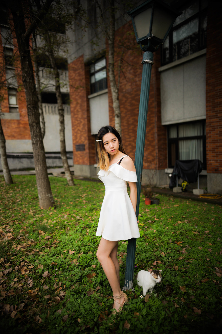 貓貓外拍~  應該沒人的貓能這樣親人吧~ 我指陌生人...