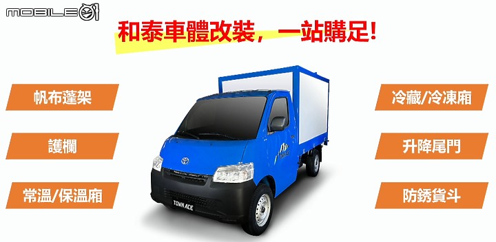 【國內新訊】Toyota國產小發財Town Ace正式發表,四款車型劃分自49.9萬元起!