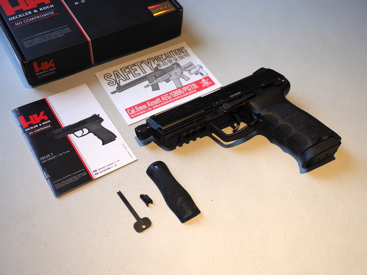 [開箱] VFC HK45 Tactical 氣動空氣軟槍