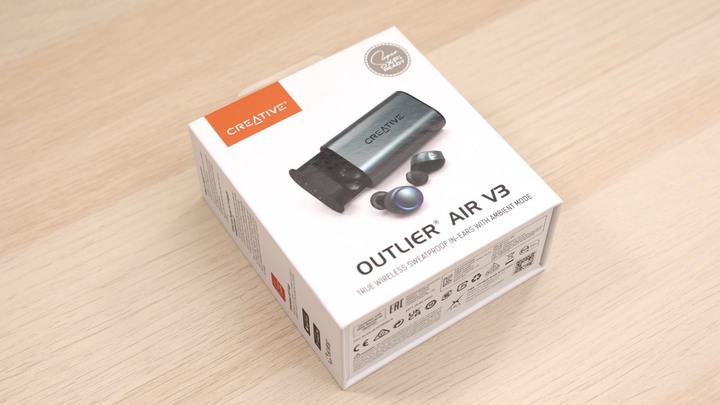 親民價格又具主動抗操 Creative Outlier Air V3 真無線藍牙耳機，居然還具備這個功能！