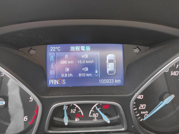 點我看大圖 My 15' Focus TDCi 9W 春節前補班日之偽單身新中橫之旅