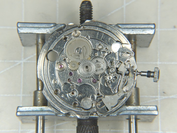 自娛玩修錶 - 遙思八零年代: SEIKO 5電視面(TV dial) 6309-510A自動上鏈老錶 (cal. 6309A)