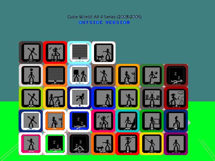 Bandai Cube World 也算是模型....吧?!