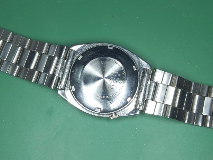 自娛玩修錶 - 遙思八零年代: SEIKO 5電視面(TV dial) 6309-510A自動上鏈老錶 (cal. 6309A)