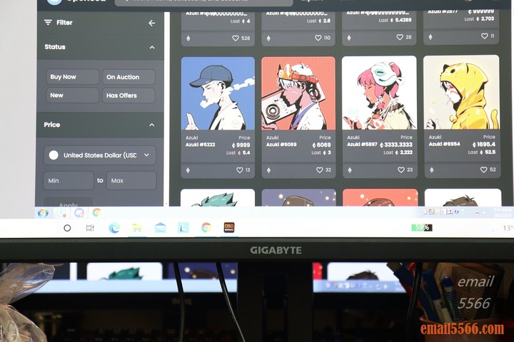 Gigabyte M34WQ 21:9 WQHD超寬電競螢幕-34吋、2K、8bit、144Hz、遊戲輔助