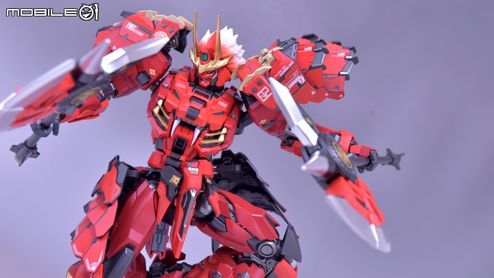 點我看大圖 【MOSHOW】可動沒有極限! 先祖效應 甲斐之虎 可動玩具開箱介紹