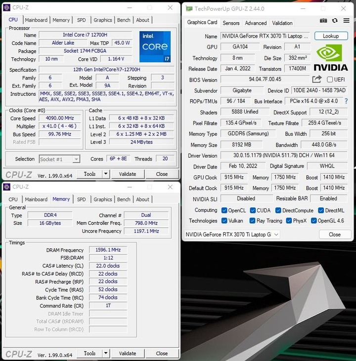 頂級配備電競筆電 AORUS 17 XE4 測試分享