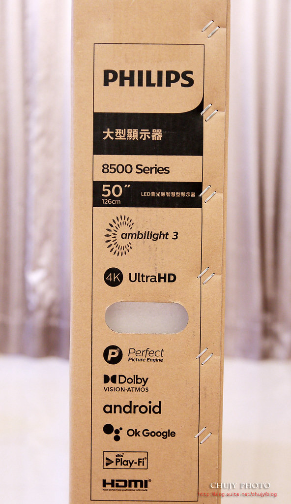 (chujy) PHILIPS PUH8516 杜比影音,流光溢彩 4K高畫質電視