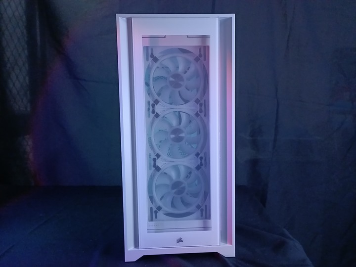 純白紳士 Corsair海盜船 iCUE 5000X RGB QL Edition 開箱評測