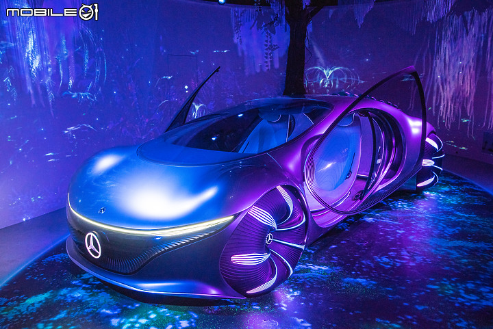【採訪】化科幻為現實，Mercedes-Benz VISION AVTR電動概念車登台亮相！