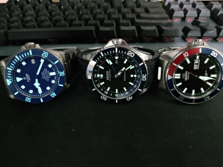 Mido Ocean Star GMT 夜光問題請教