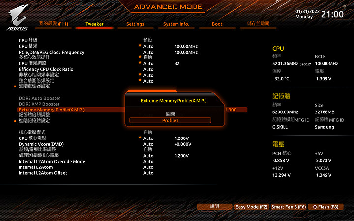 點我看大圖 GIGABYTE Z690 AORUS XTREME旗艦級極致主機板,開箱分享!